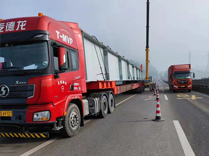 紹興超長大件設備運輸公司