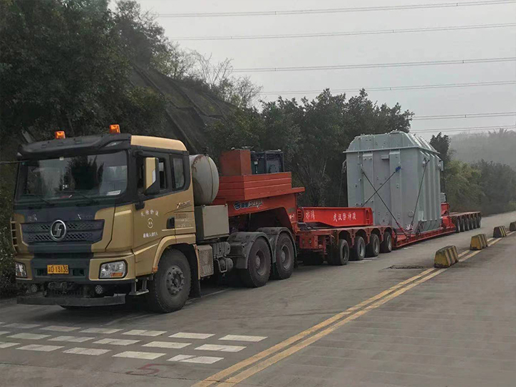 上海整車物流16米平板貨車