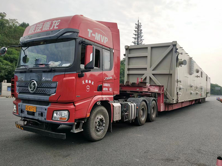 唐山整車物流16米平板貨車